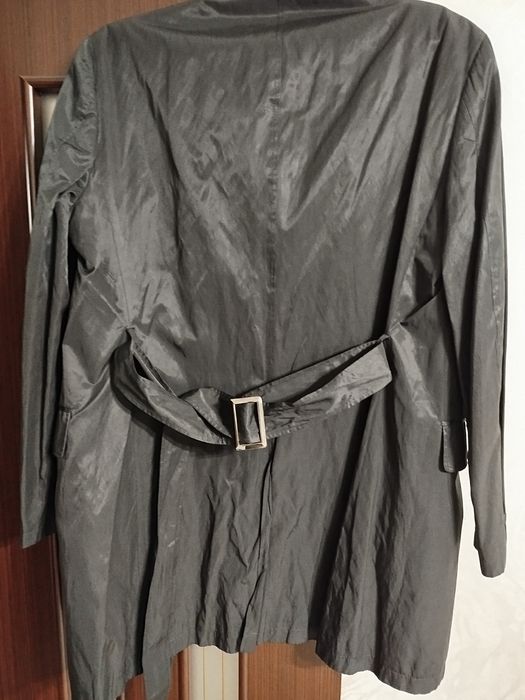 Плащ кожанный весенний