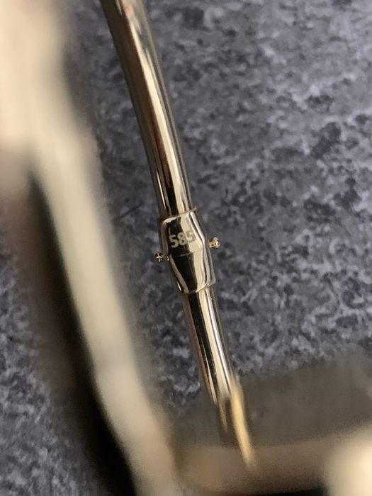 Bratara aur galben 14kt in stare excelenta.