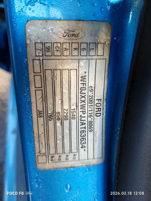 Ford Fiesta 2010 1.4 Tdci 5 usi