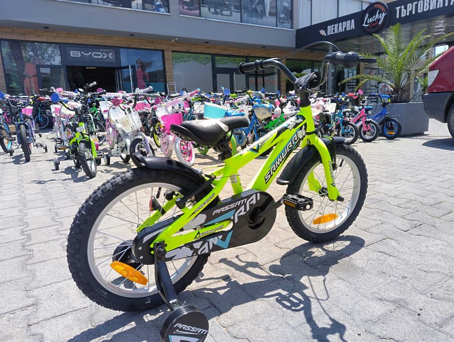 PASSATI Велосипед 16" SAMURAI жълт