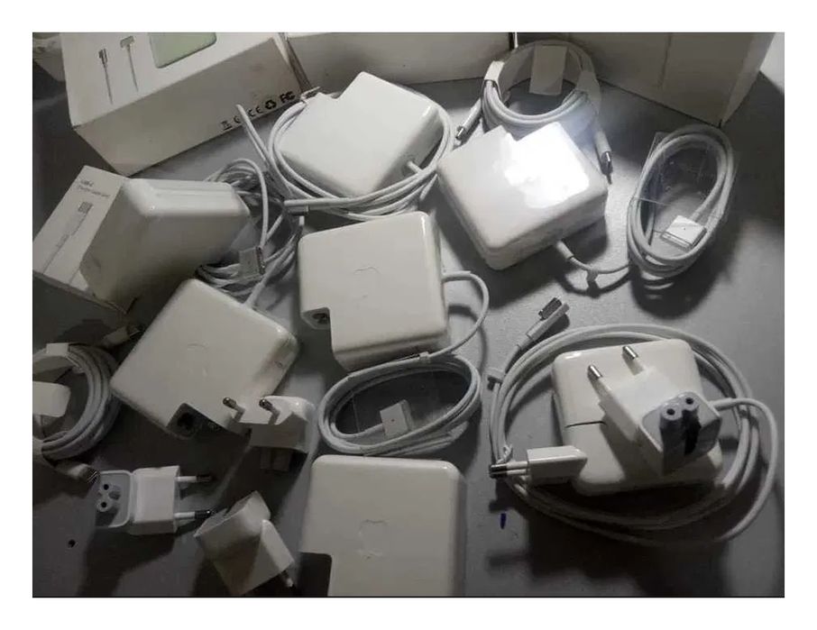 Apple зарядка от MacBook Power Adapter mag-safe и Type-C блок питания