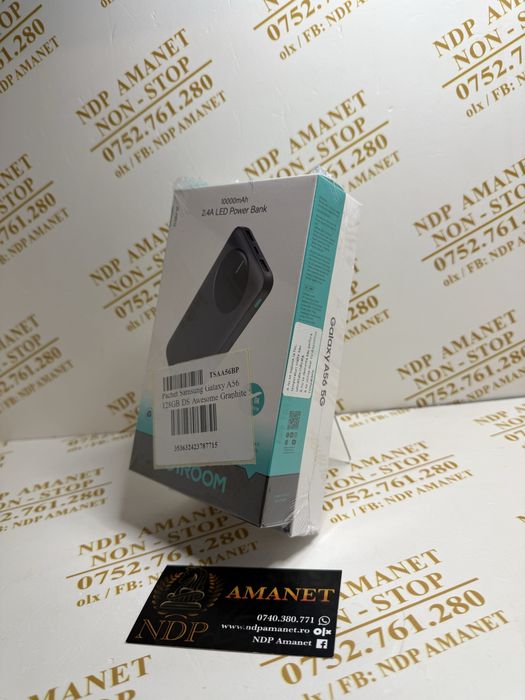 NDP Amanet Braila Samsung A56 Nou Neactivat+ Baterie(55059)