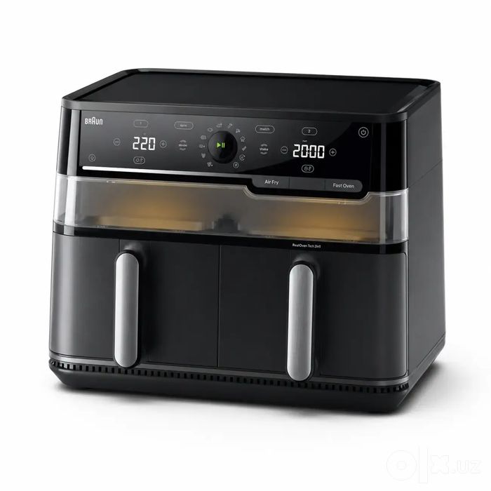 Аэрогриль Braun TwinCook 5 TD5053IBK, 10 л, 2800 Вт
