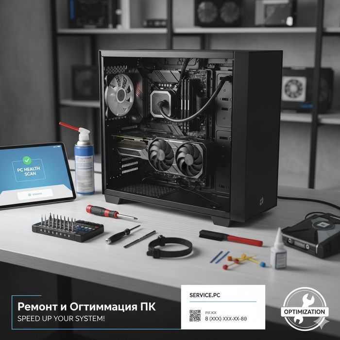 Жедел компьютер мен ноутбук барып жөндеу және жақсарту