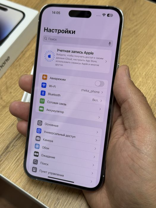  iPhone 14pro max 5G 512gb ru/a EAC silver в идеальном сост.