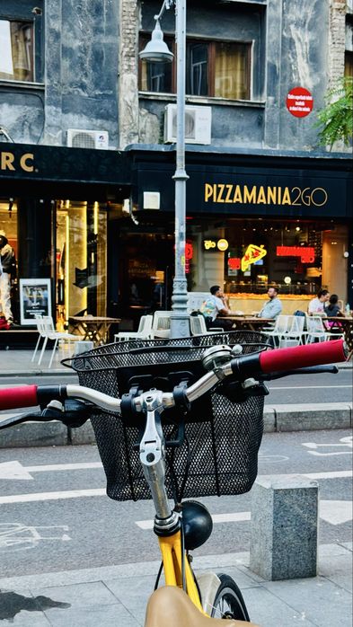 Bicicletă urbană belgiana unisex, recondiționată integral la COBI Custom Bicycle