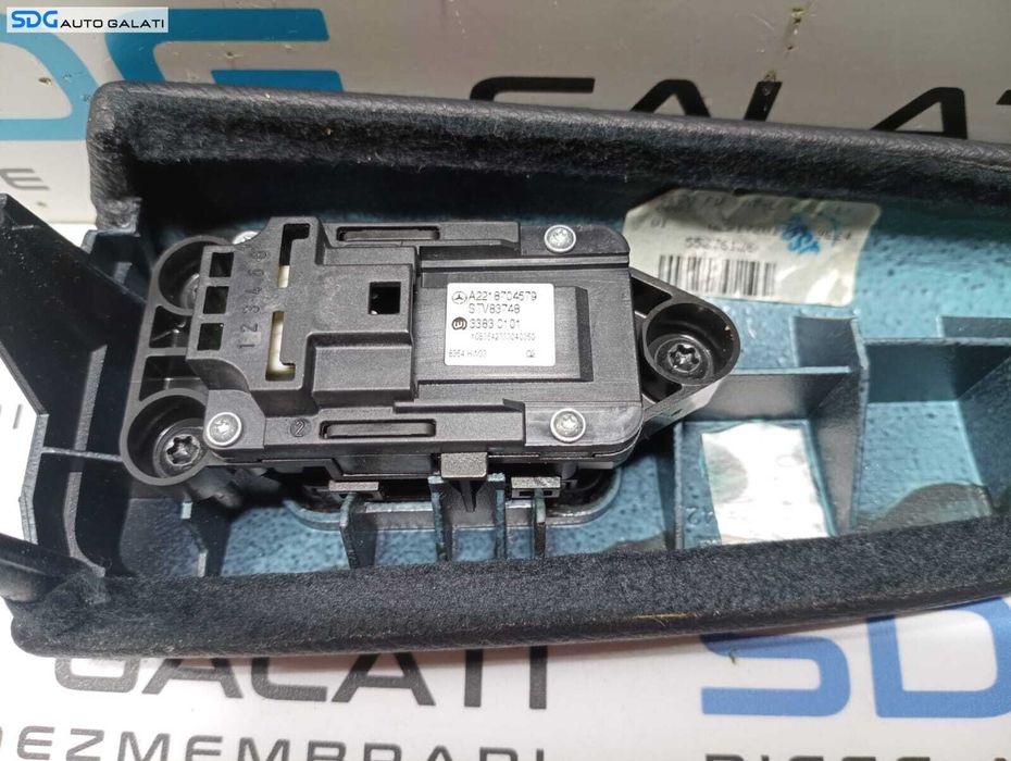 Panou Consola Comanda Buton Geamuri Usa Portiera Dreapta Fata Mercedes Clasa S Class W221 2005 - 2013 Cod A2218704579 [M3896]
