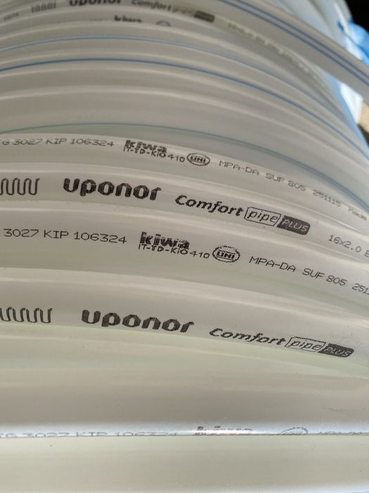 200 m Teava PEX A , incalzire in pardoseala UPONOR ,16x2mm