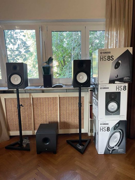 Yamaha HS8 pereche + subwoofer HS8S