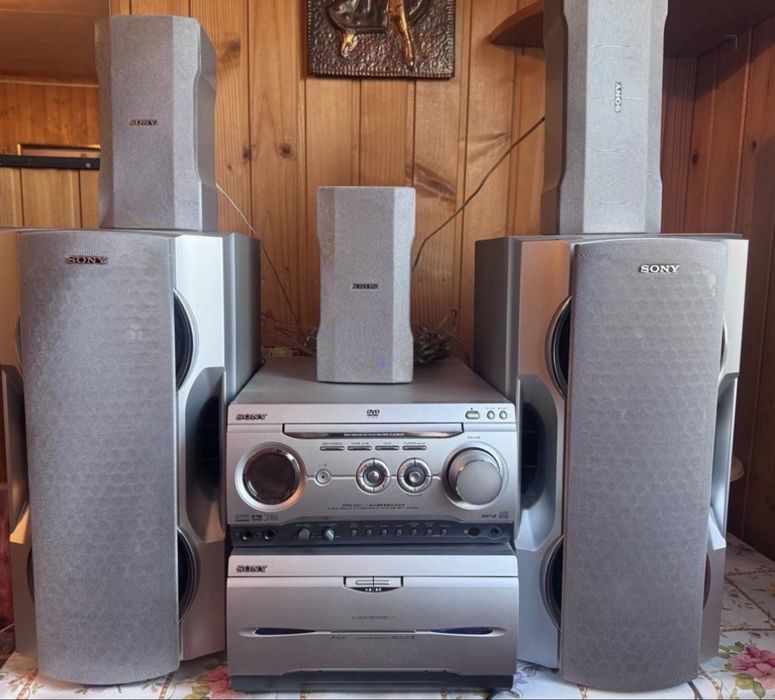 Музыкальные центры sony, jvc, technics