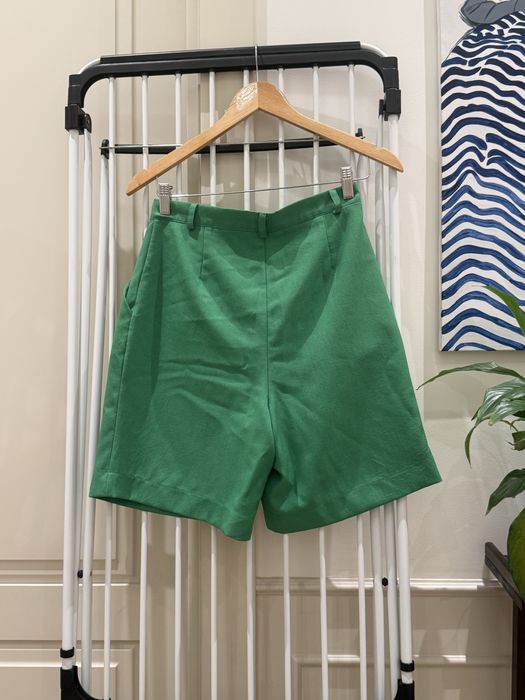 Шорты на высокой посадке whiteflower