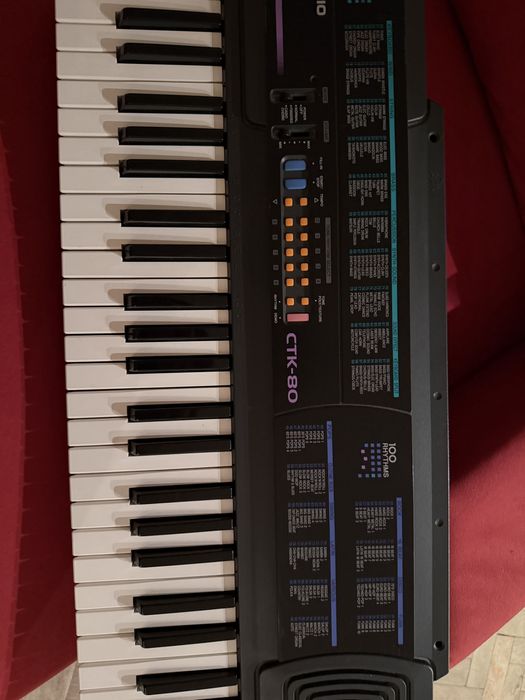 Vand orga Casio CTK-80 cu stativ