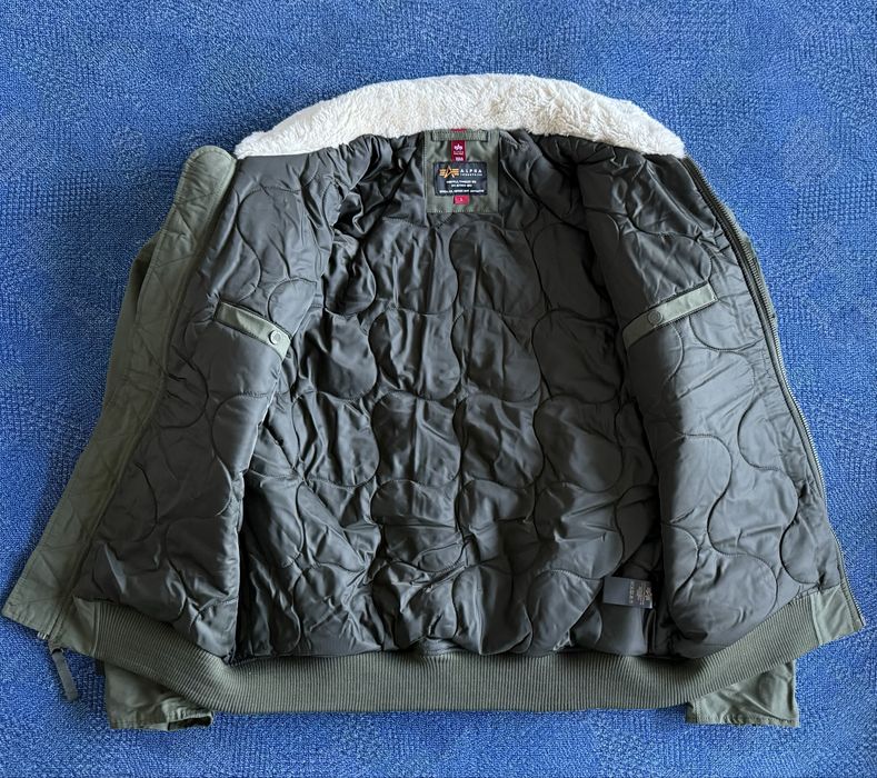 Alpha Industries DA-3 Bomber Jacket ОРИГИНАЛНО мъжко зимно яке - M/L/XL