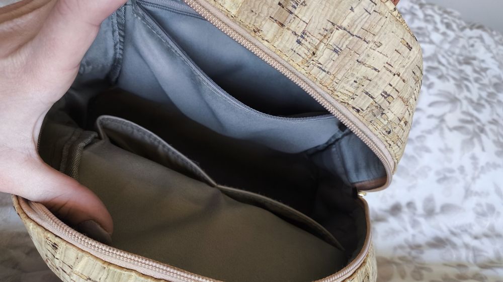 Дамска цветна раница