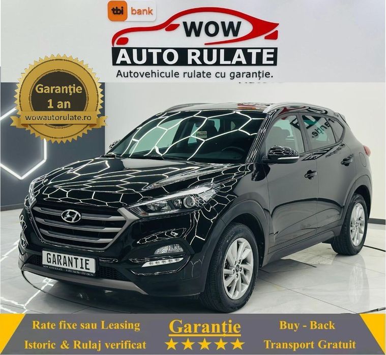 Hyundai Tucson 2016 1.7D E6 Garantie 12 Luni Rate Avans 0 Doar Cu Buletinul