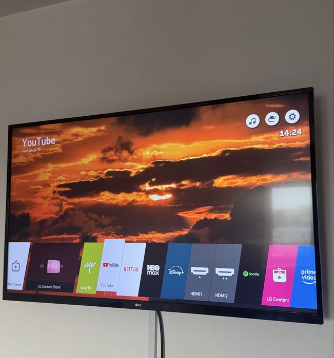 Televizor Smart LG 49UJ620V, 49 inch (123 cm), 4K Ultra HD