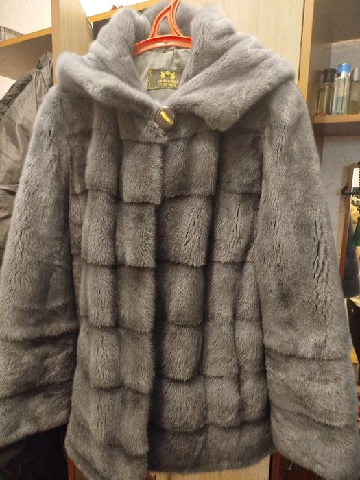 Норковая шуба б/у р 54