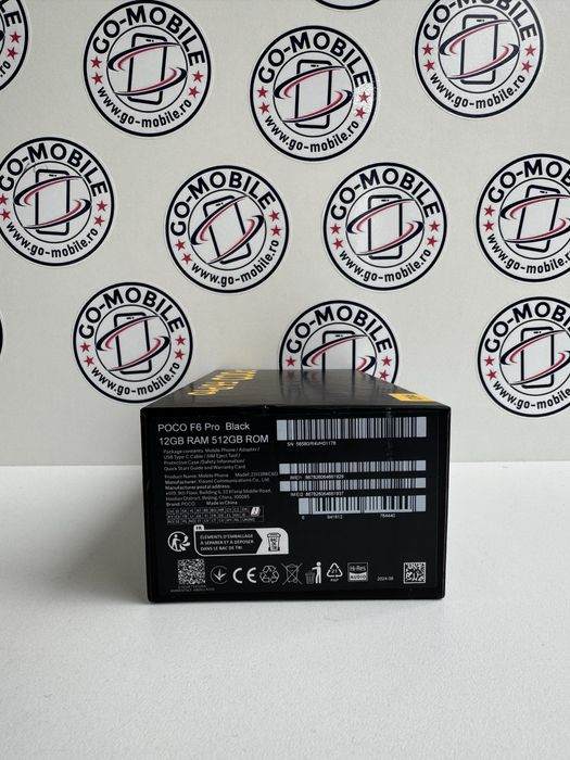 Xiaomi Poco F6 Pro - 12GB/512GB - Negru - Nou - Sigilat - Garantie