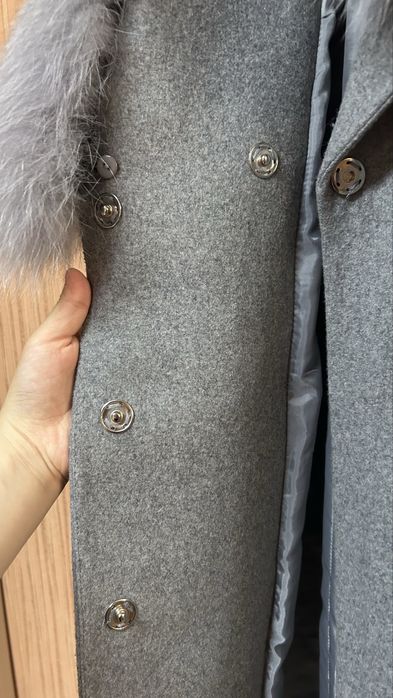 Пальто зимнее драповое