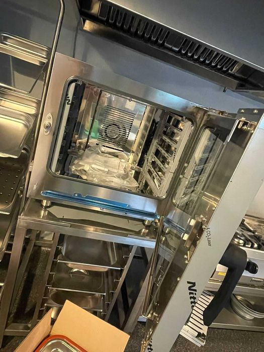 Cuptor 5 GN1/1 electric-digital cu convectie si abur