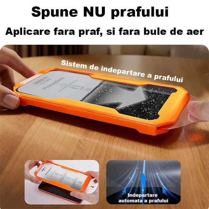 Folie sticla protectie telefon - Clear si Privacy, toate modelele iPhone si Samsung