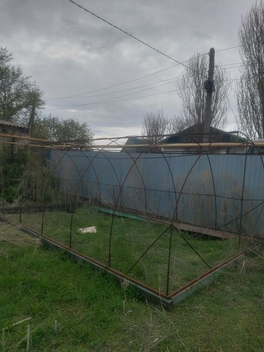 Теплица каркас железный