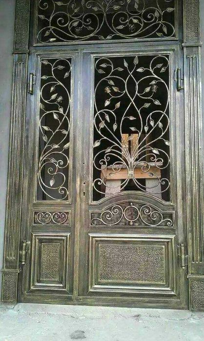 Kovani darvoza eshiglar ishlab chiqaramiz Изготовлена двери