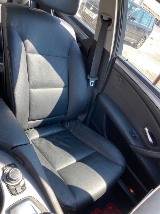 Черен кожен салон бмв е60 фейслифт