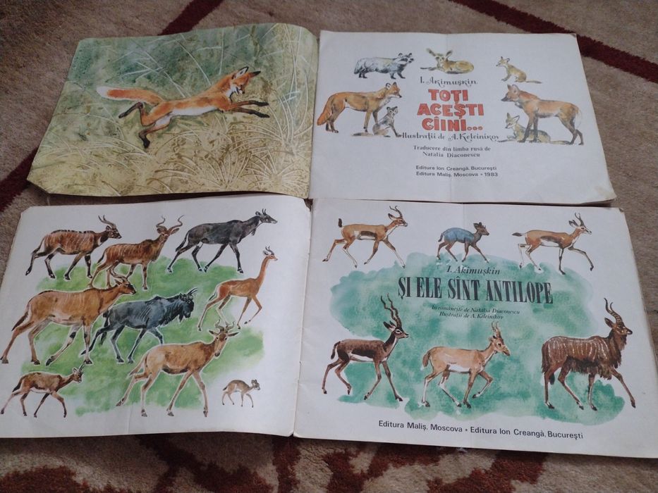 I.Akimuskin - Toți acești câini, Și ele sunt antilope