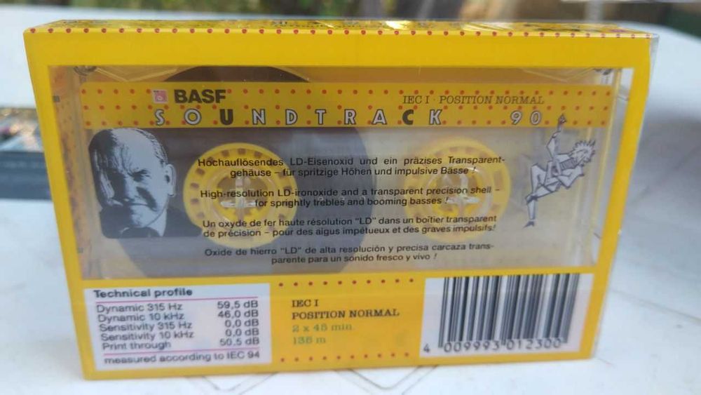 Аудиокассеты запечатанные