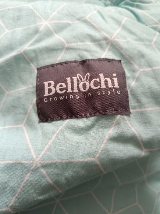 Двулицево голямо бебешко гнездо с удължител,завивка, възглавница