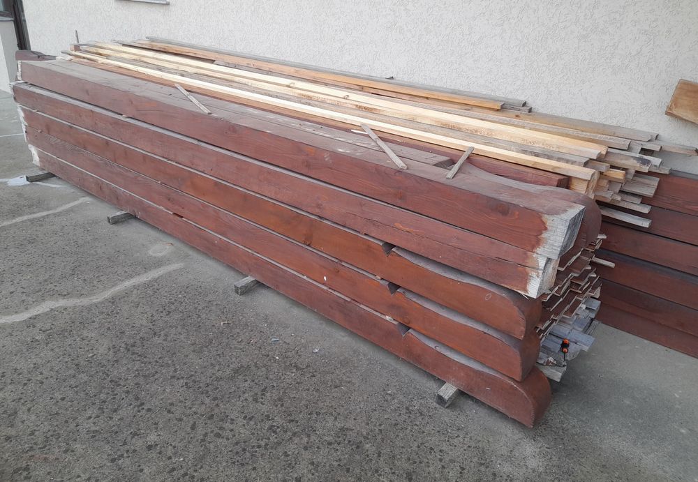 Lemn prelucrat, finisat constructii