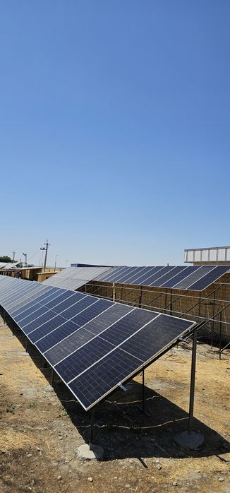Куеш панеллари урнатамиз Quyosh panellar sifatiga invertorga kafolat