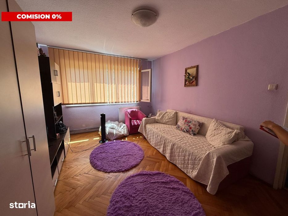 COMISION 0% Apartament cu 3 camere, etaj 2, zona Cetatii