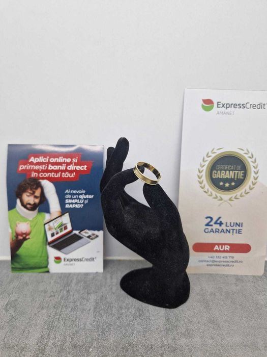 Inel 14k 3.45g (Ag17 Tomesti )(B.44563.1)Garantie 2 ani!