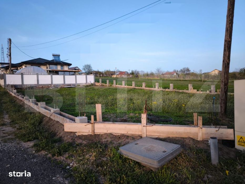 Casa parter la cheie, 85 mp utili si 420 mp, zona panoramica Simnicu d