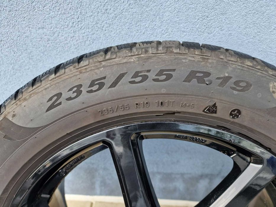Джанти AUTEC TALLIN 19" 5x112 8.0JET45 Black + зимни гуми БОНУС