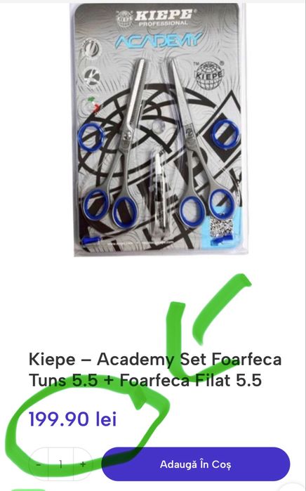 Lot foarfeci originale
