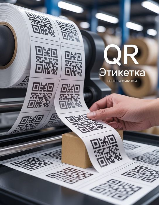 Этикетка Ценник Баркод Термо Стикер Самоклейка Маркировка Термоэтикетк