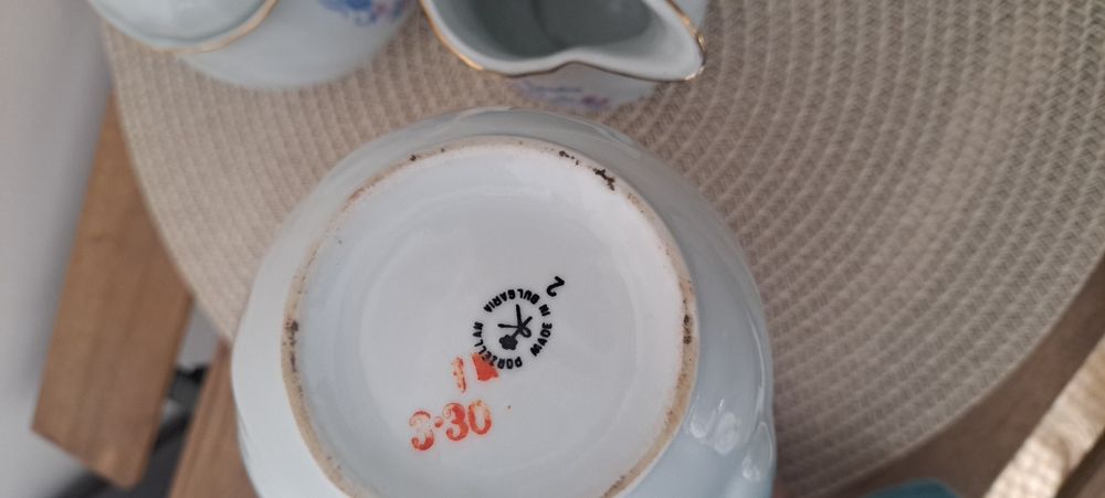 Комплект порцелан на "Китка"