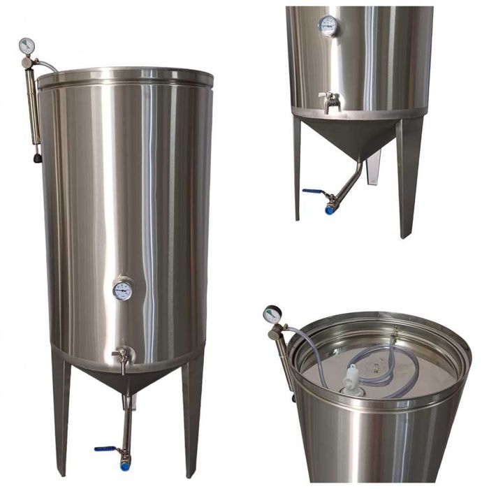 Butoaie inox alimentar pentru vin sau palinca