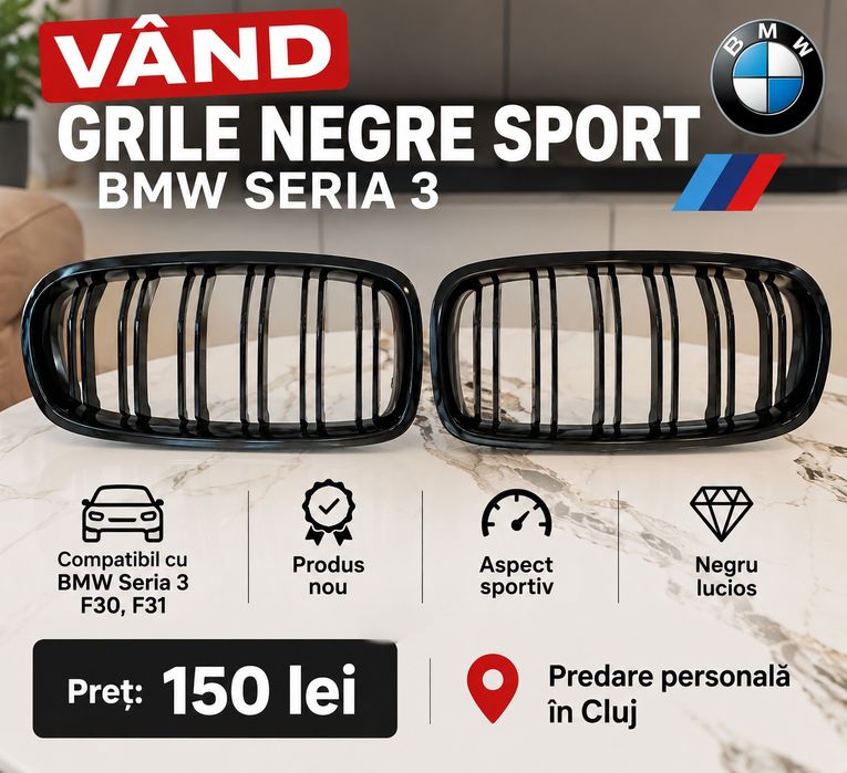 Vând grile sport BMW Seria 3 - F30/F31