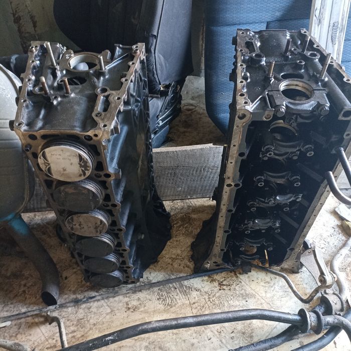 БЛОК И Коленвал МЕРС 124 М104