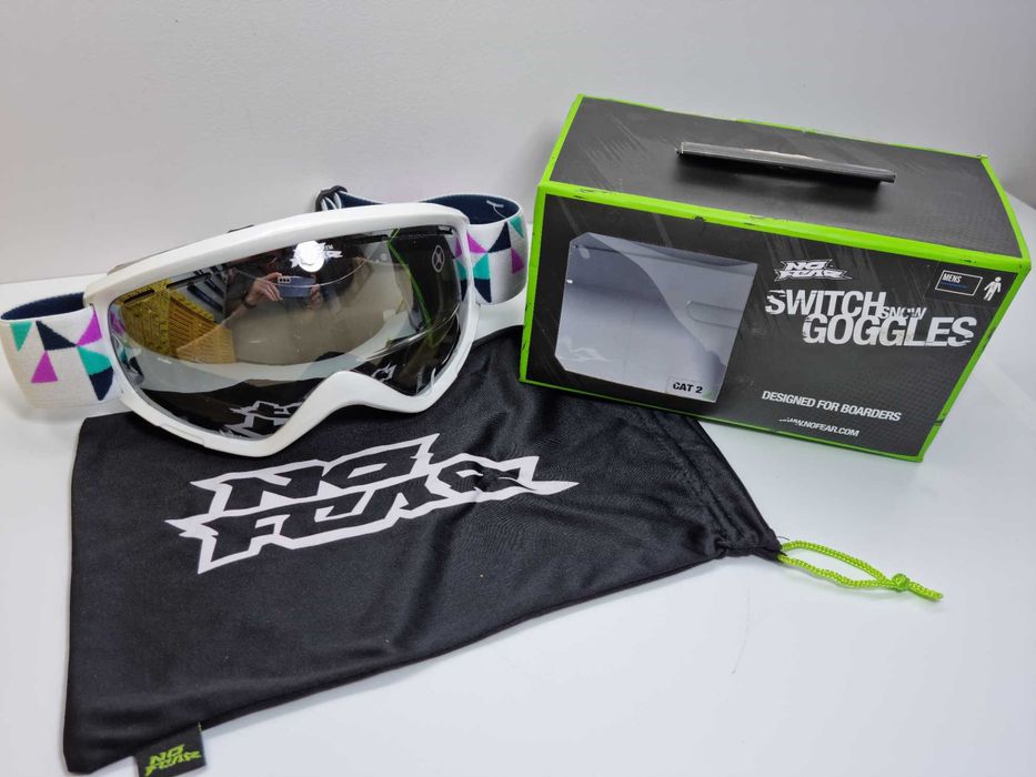 Ochelari Ski NoFear - Lentila Dubla - Anti Aburire - UV400 - Cat2