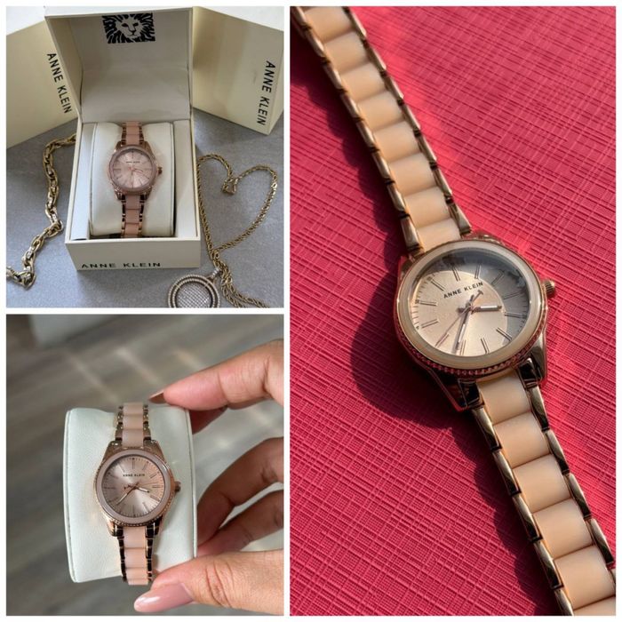 Оригинальные наручные женские часы Anne Klein. Отличный подарок!
