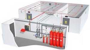 Монтаж Систем пожаротушения / Yong‘in o‘chirish tizimlarini o‘rnatish.