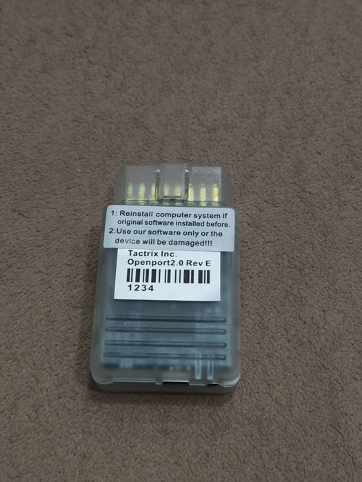 Адаптер Tactrix OpenPort 2.0 J2534 (PCMFlash / Techstream)
