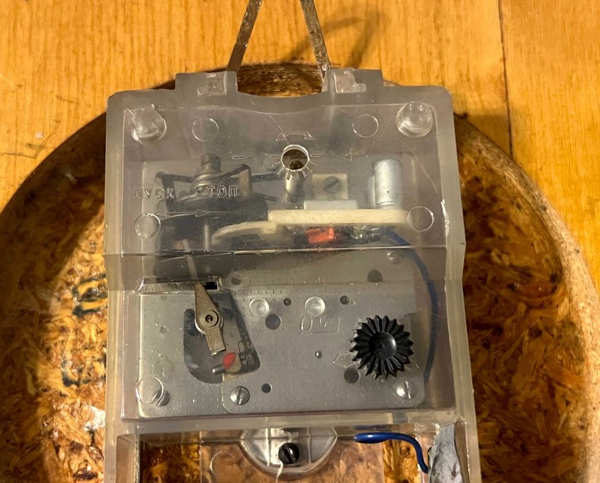 Ceas de perete vintage Sartaj Made in USSR functional baterie 1.5 V