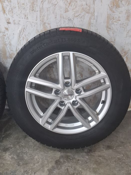 Roti iarna r16 205 60 16 Continental 5x112  Skoda  wolkswagen