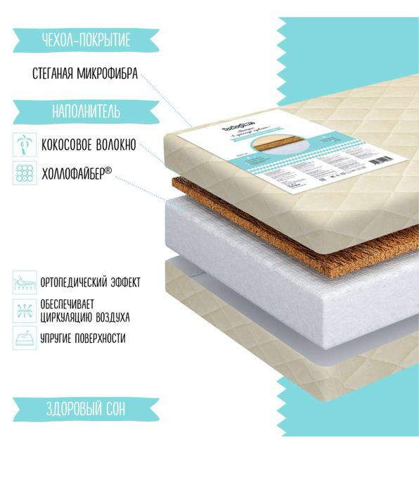 Детская кроватка и матрас